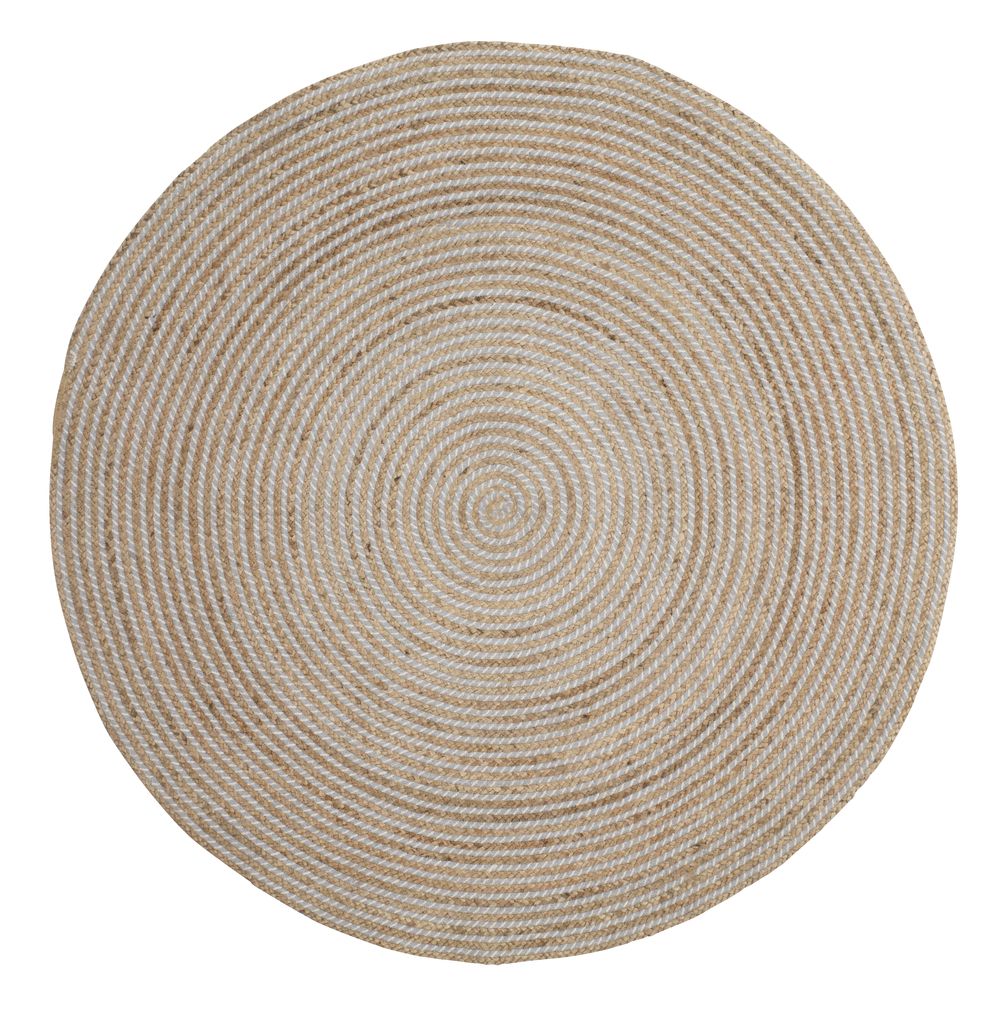 Rug SANDELTRE D120 natural/grey JYSK