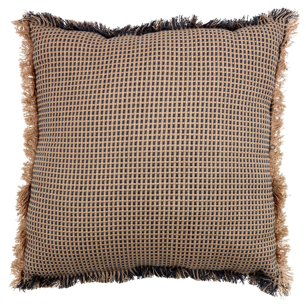 Cushion PELARGONIA 45x45 natural/grey JYSK