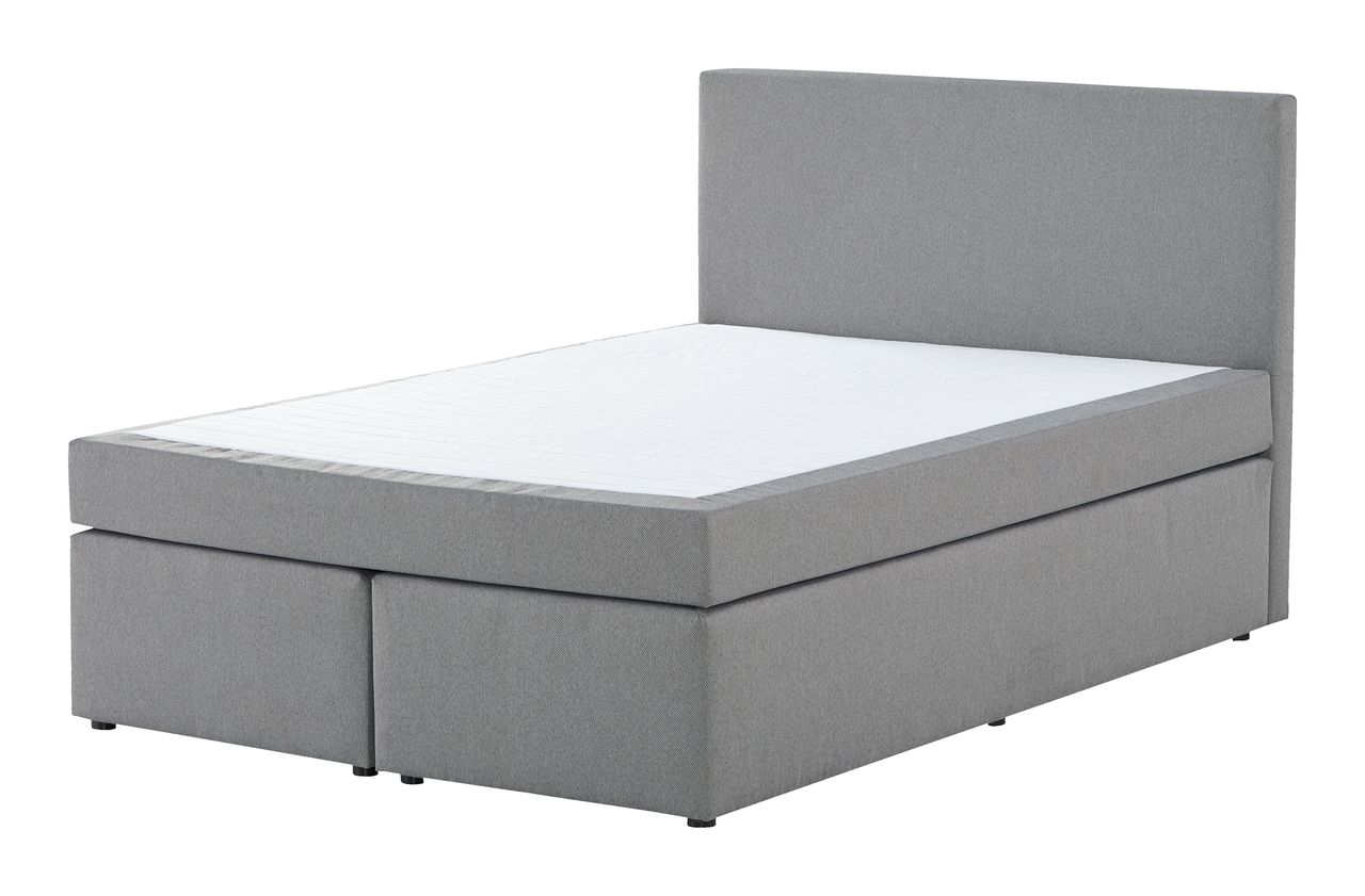 Boxspringbett 140x200 PLUS C20 grau33 JYSK