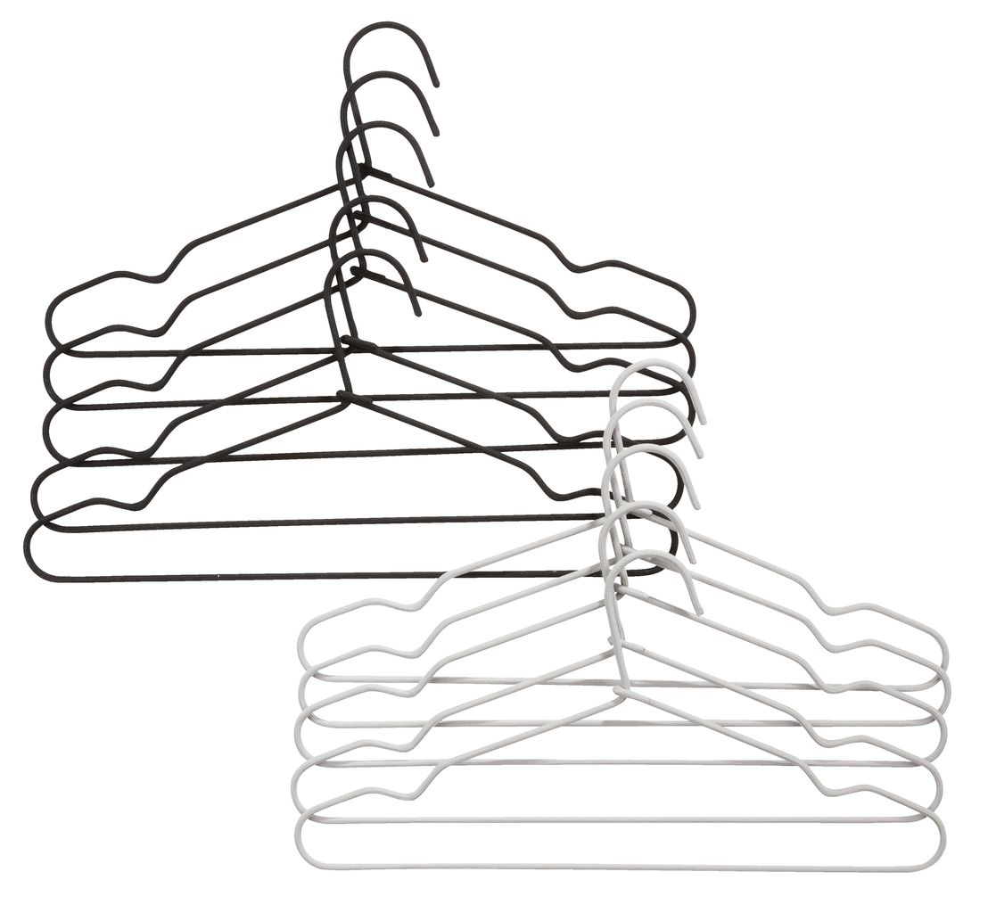 Hangers SVENSSON L41cm pack of 5 assorted JYSK