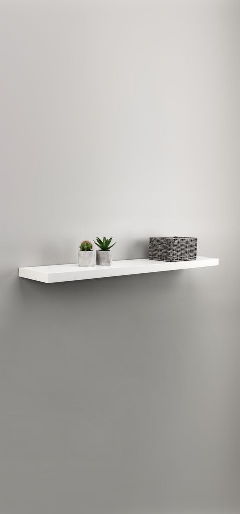 jysk hylla vit Floating Shelf Abild 120X24 White | Jysk