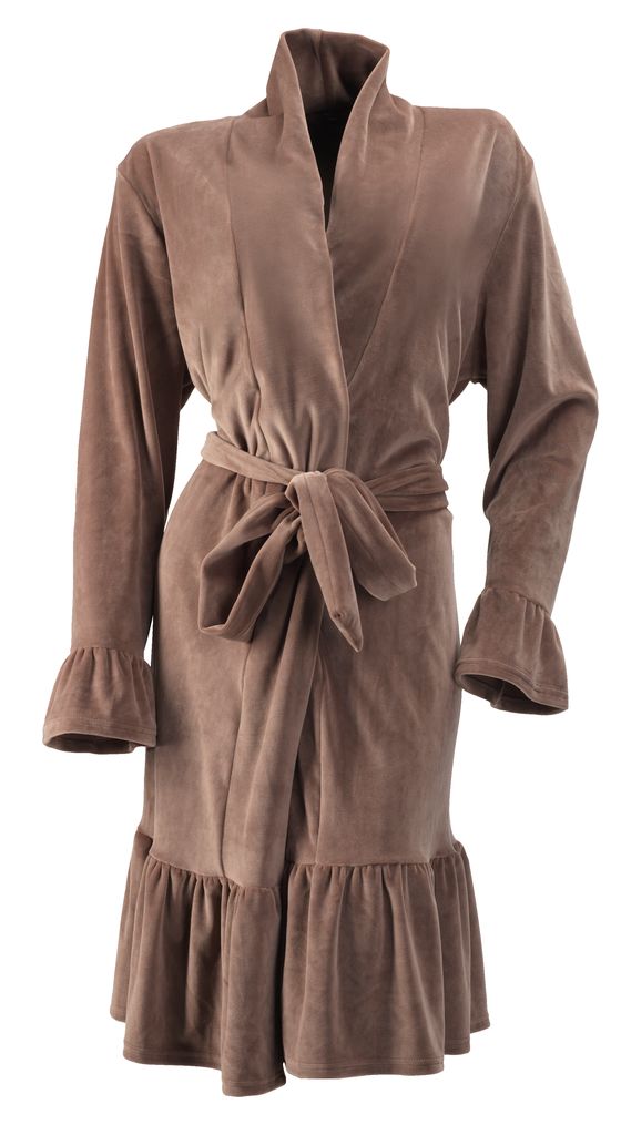 Bathrobe FINJA L/XL taupe JYSK