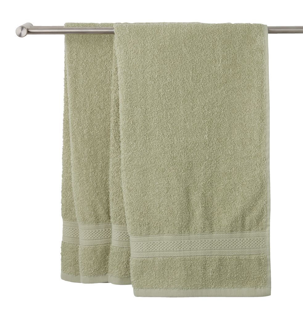 Hand towel UPPSALA 50x90 light green JYSK