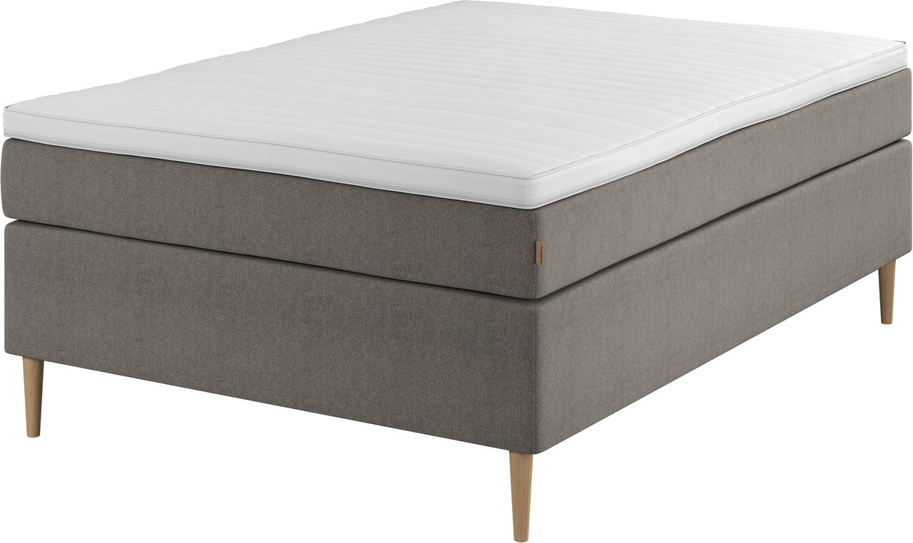 Boxspring 140x200 GOLD C110 grijs21 traagschuim JYSK