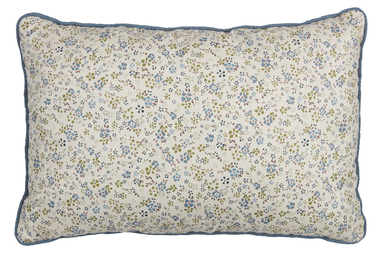Cushion FRESIA 35x50 green/blue JYSK