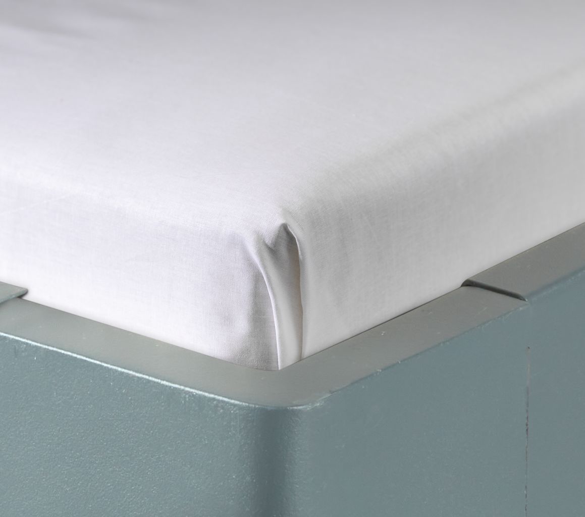 Flat sheet BOLETTE Single white JYSK