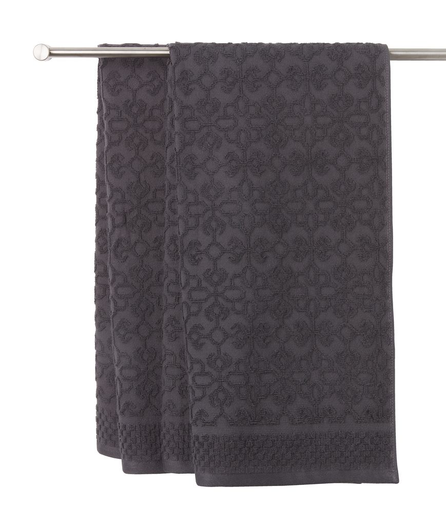 Bath towel STIDSVIG 70x140 asphalt JYSK