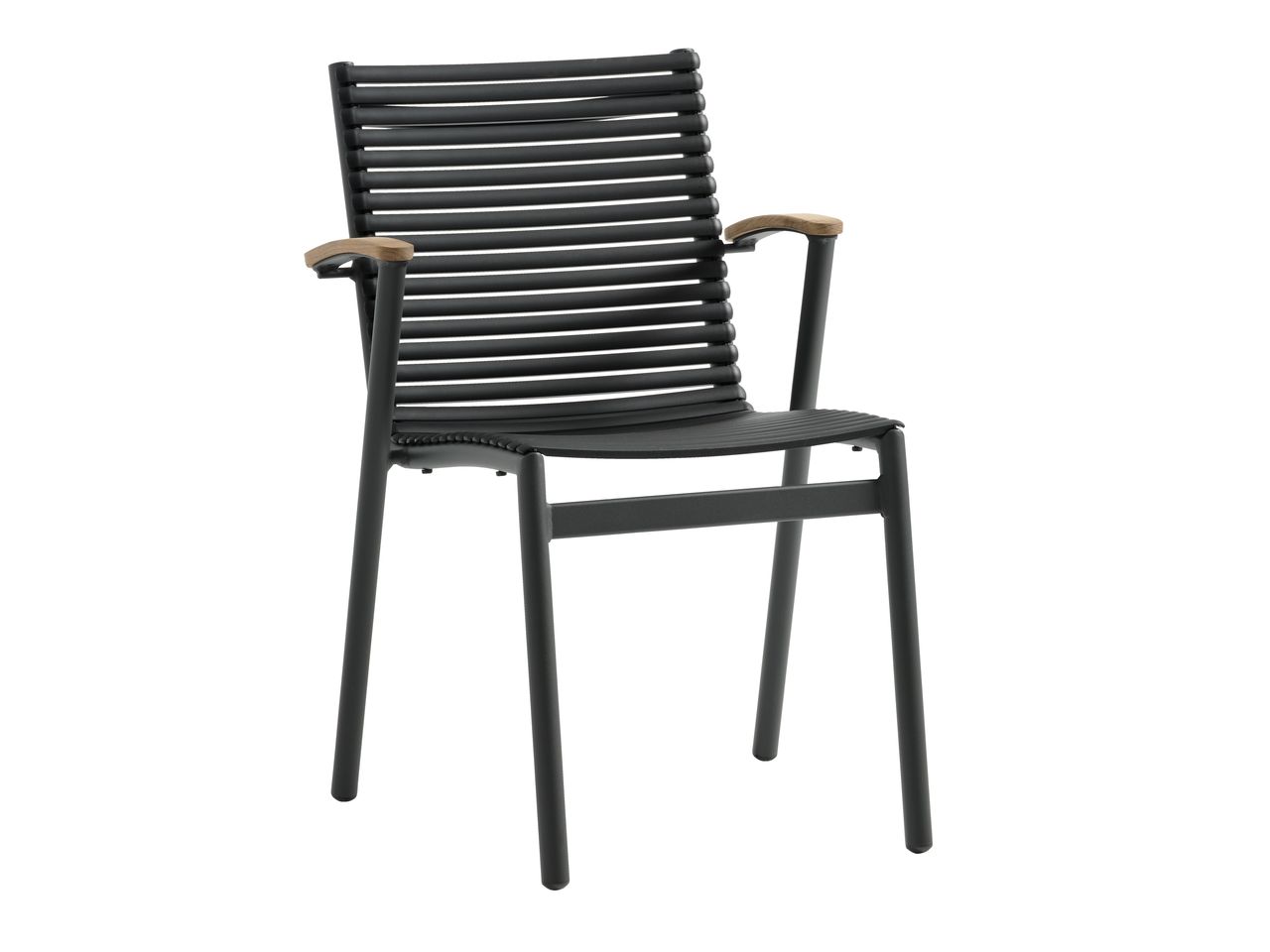 Stacking chair SADBJERG black JYSK