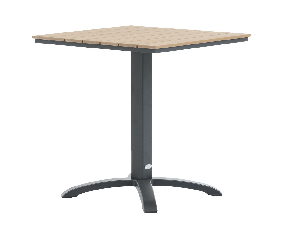 Bistro table HOBRO W70xL70 natural JYSK