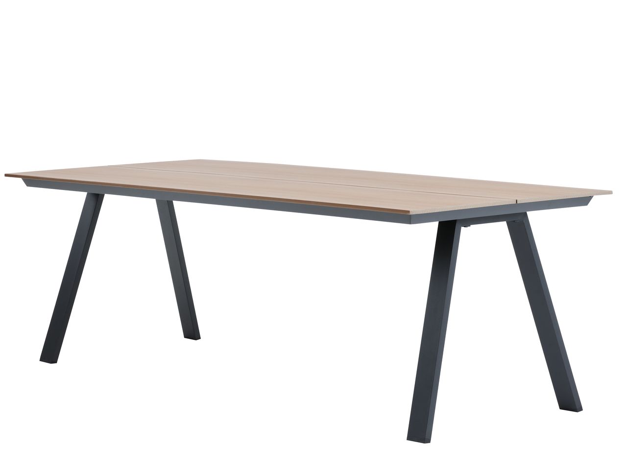 Garden table FAUSING W100xL220 natural JYSK