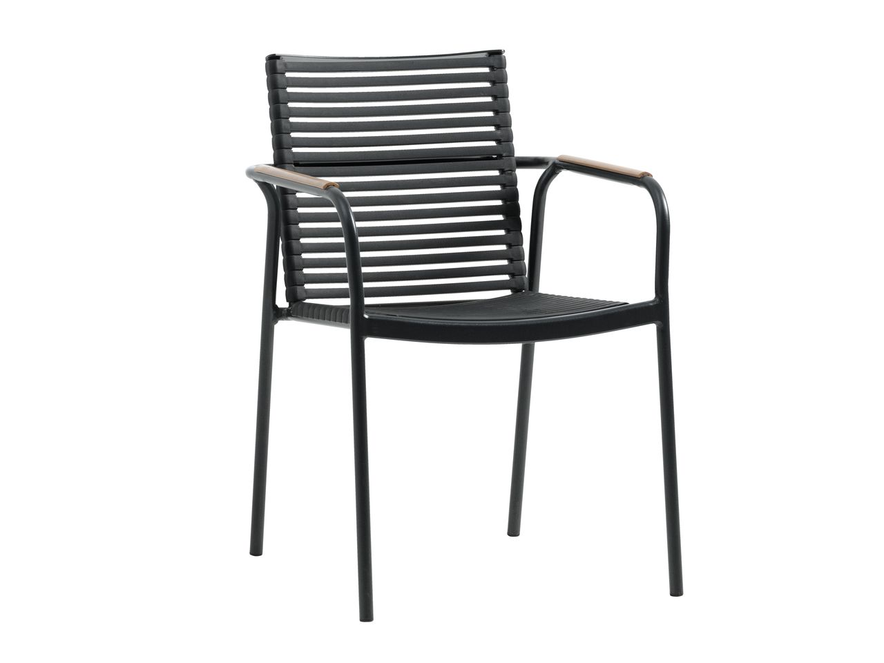 Stacking chair NABE black JYSK