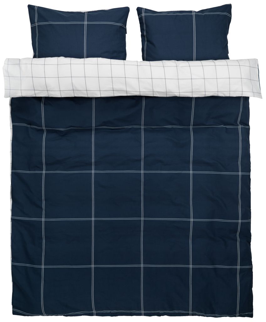 Juego funda nórdica PAMELA 240x220 azul JYSK