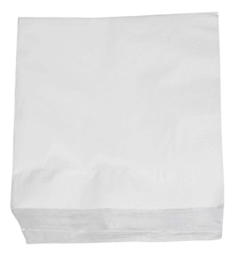 Paper napkins MOLTE white 40x40 pack of 100 JYSK