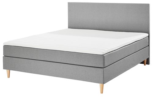 Letto boxspring 180x200 BASIC C10 Gri23 JYSK