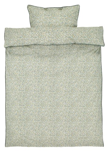 sängkläder jysk Påslakanset Emily Percale 150X210 Blå | Jysk