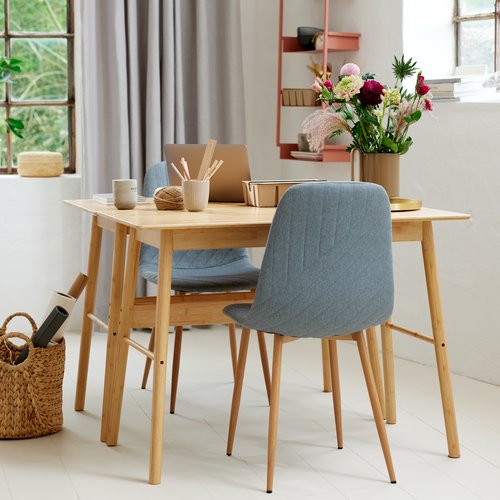 Wall shelf ASSENS 5 shelves peach JYSK