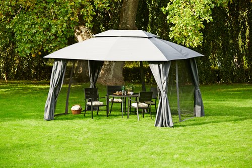 Pavillon SANKT HANS B300xL400 grau JYSK