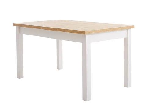 Jysk Stolovi Dining Table Markskel 150/193 White/Oak | Jysk