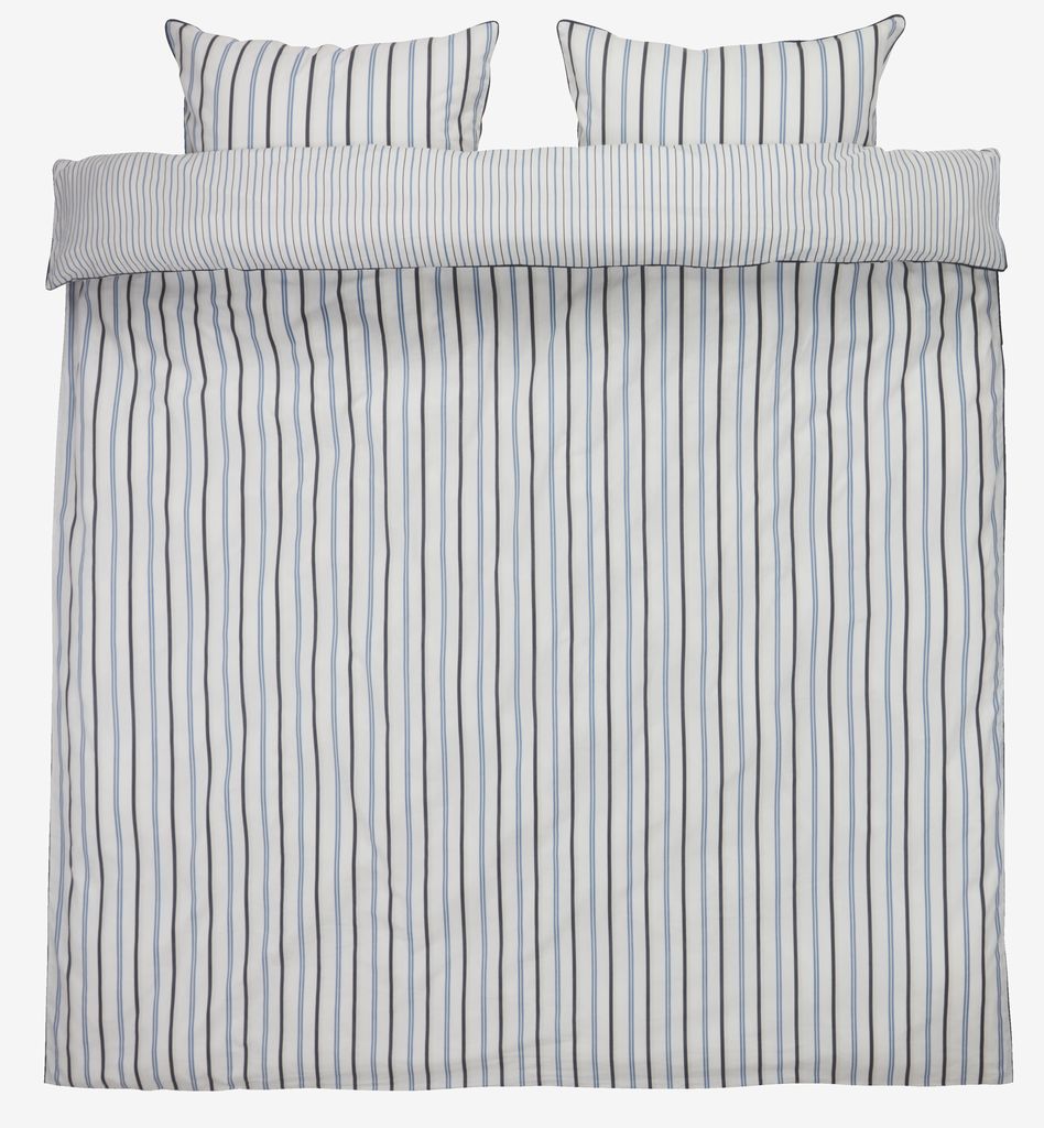 Duvet cover set TOVE Double blue JYSK