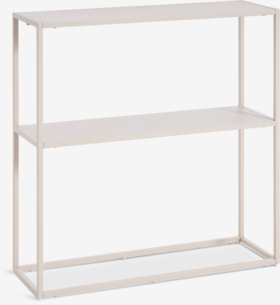 Console table VIRUM 26x80 w/shelf beige JYSK