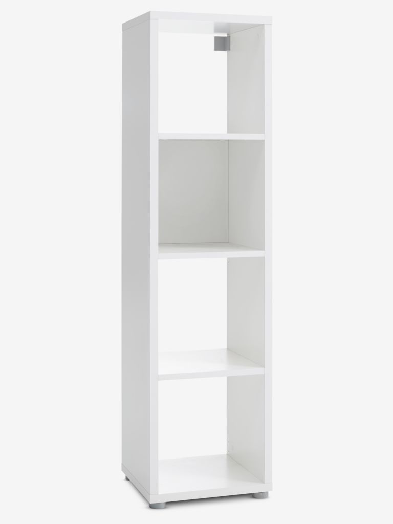 Room divider HALDAGER 4 shelves white JYSK
