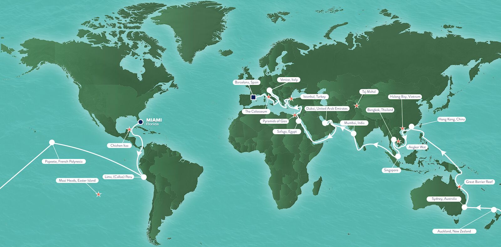 AroundtheWorld Cruises 35 Options for 2025, 2025, and 2026 AroundtheWorld Cruises 35 Options for 2025, 2025, and 2026