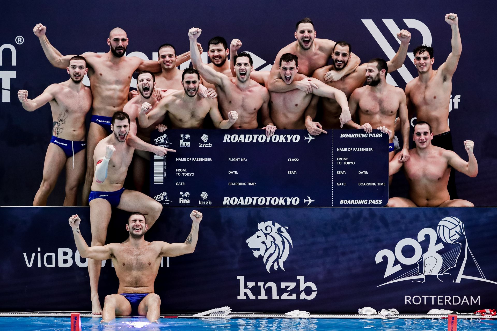 Greek men's water polo team qualifies for Tokyo Olympics Neos Kosmos