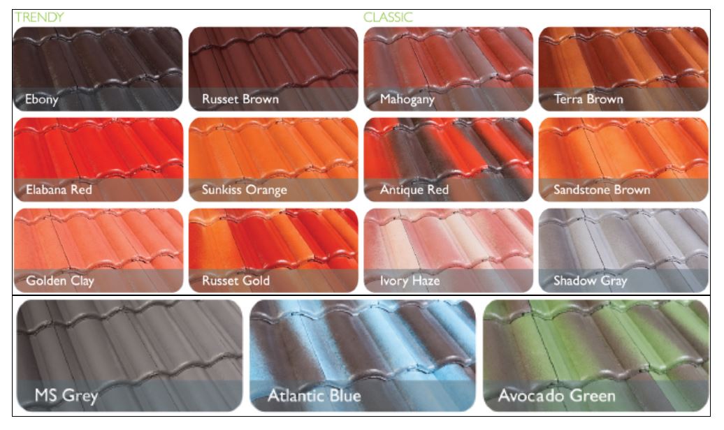 Monier Tiles Roofing System Johor Bahru (JB), Malaysia Supplier