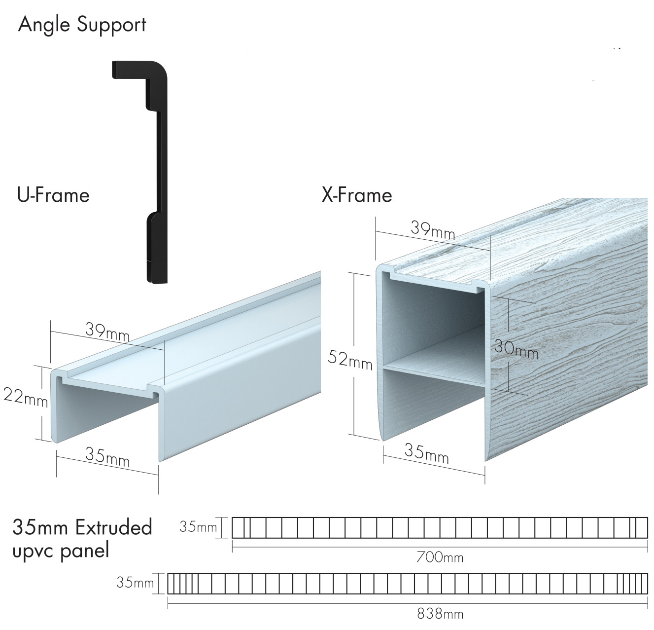 PVC 35mm Box Door PVC Box Door PVC Door Bukit Mertajam, Penang, Pulau