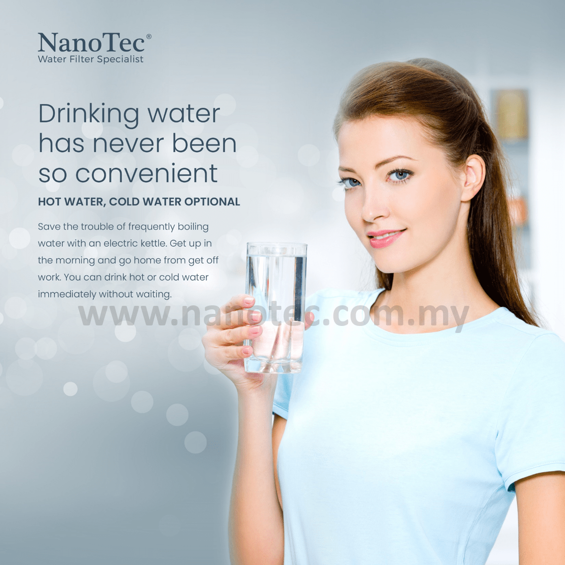 NanoTec Water Dispenser HAO303 Rental of Water Dispenser Selangor