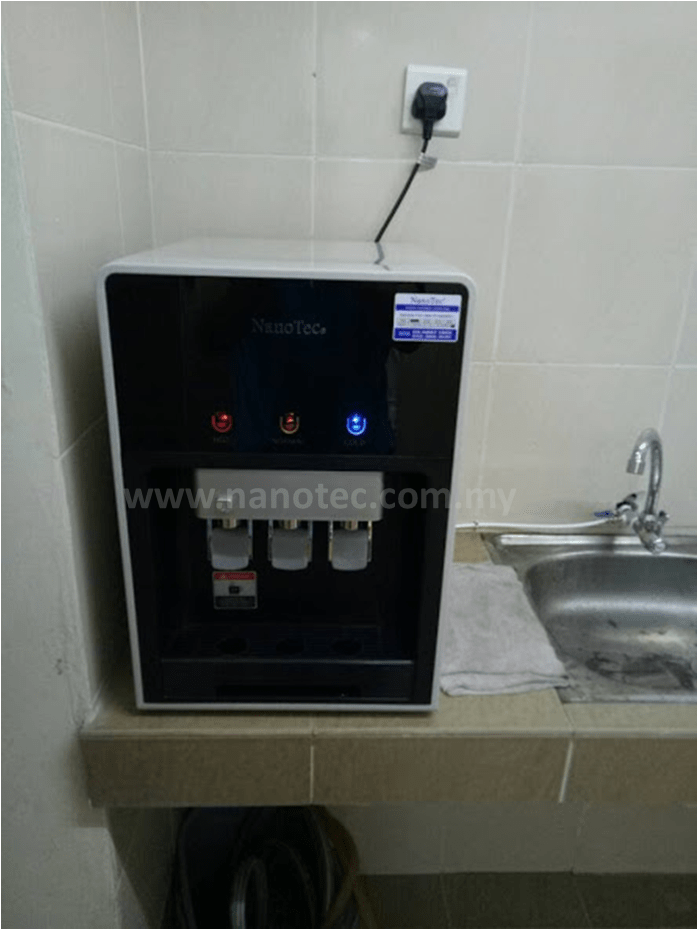 NanoTec Water Dispenser 6202 (Hot, Cold & Warm) Table Top / Counter Top