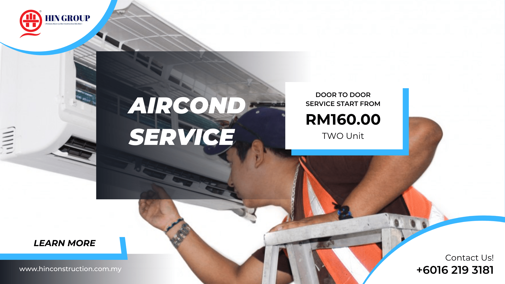 Aircon Service Company HIN Group Now Selangor, Semenyih, Kuala Lumpur