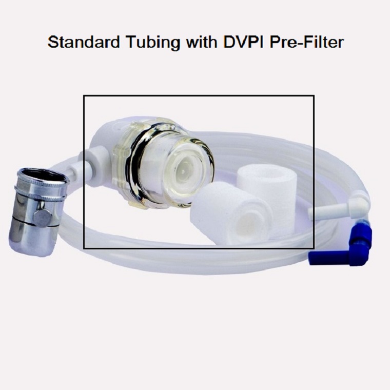 AQUASANA DVPI PreFilter Water Filter Set Shower Filter & Bottles