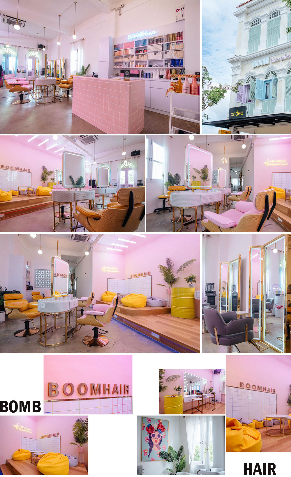 Boom Hair Salon Melaka, Malaysia, Johor Bahru (JB), Mahkota Parade