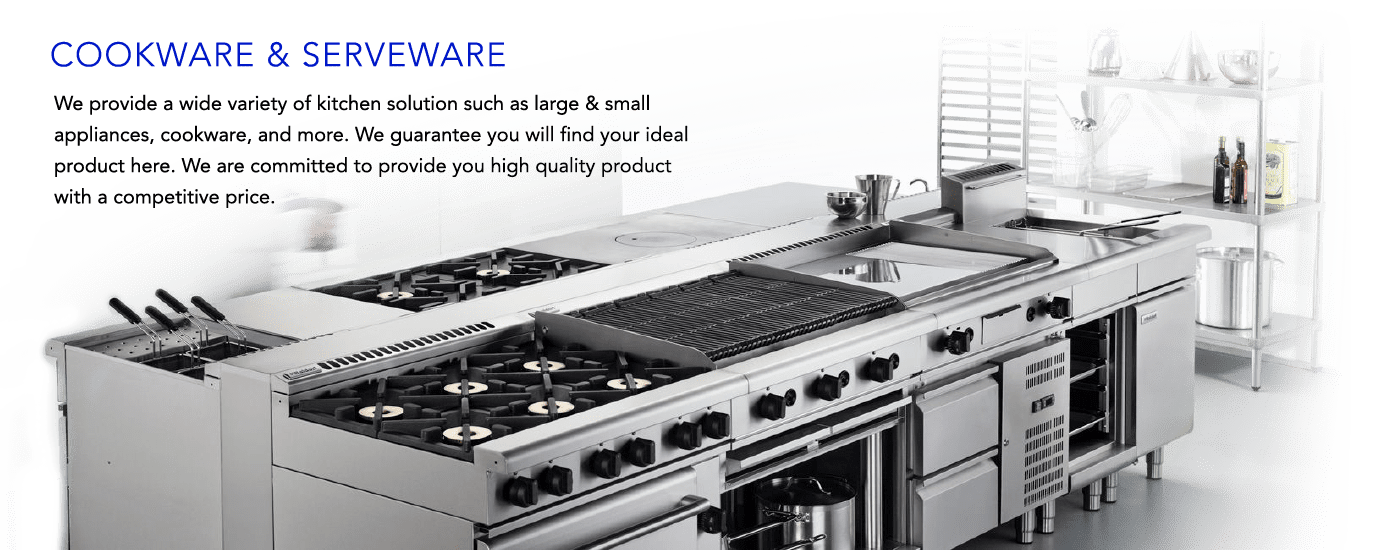 Kitchenware Supplier Selangor, Kitchen Appliances Supply Kuala Lumpur
