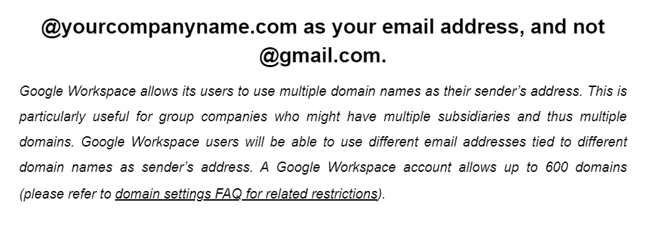 Difference between Gmail and Google Workspace (Gmail for