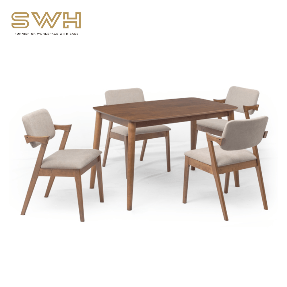 KPSB Wooden Cafe Chair & Table Set Cafe Furniture Penang CAFE