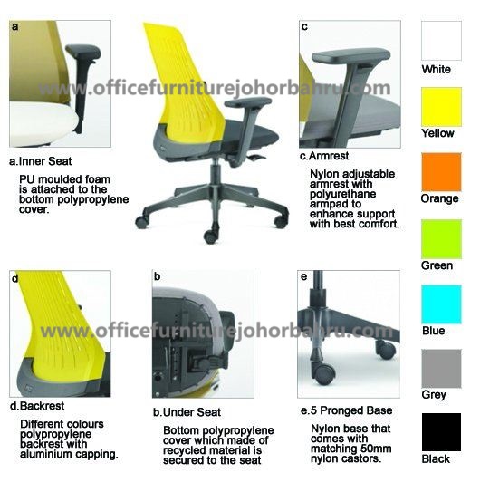 PICO ERGONOMIC OFFICE CHAIR Johor Bahru, JB, Malaysia Supplier, Supply