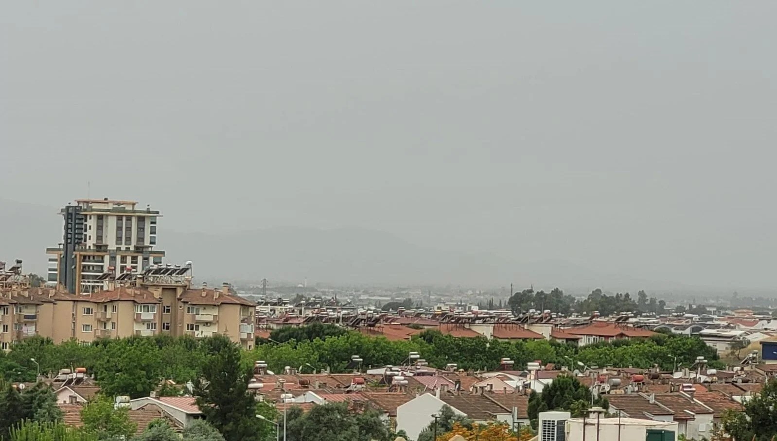 Aydın’da toz bulutu etkili oldu