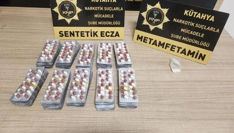 Kütahya’da uyuşturucudan tutuklama