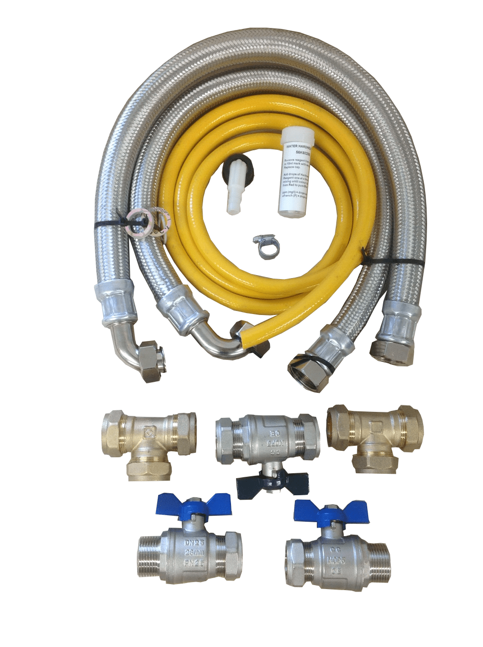 Stainless Steel Flexible Hoses & Water Softener Installation Kits GMAutoflow