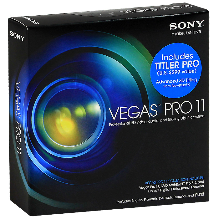 Sony Vegas Pro 11 — купить в интернетмагазине OZON с