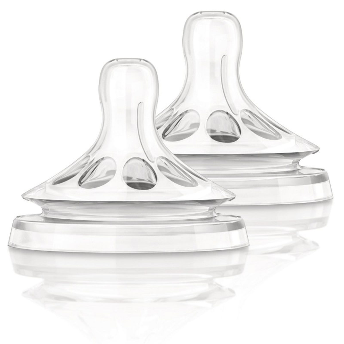 Philips Avent Соска быстрый поток серии Natural, 2 шт SCF654/27 — купить в интернетмагазине