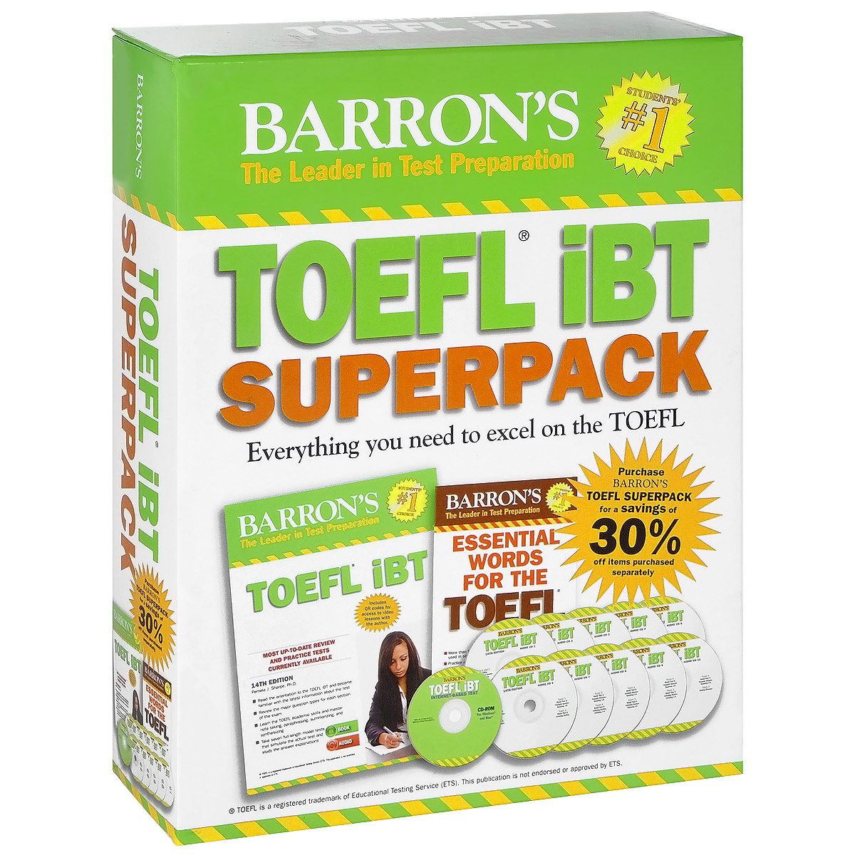 Barron's Online Flash Cards for the TOEFL Exam