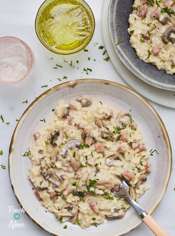 Carbonara Risotto Pinch Of Nom