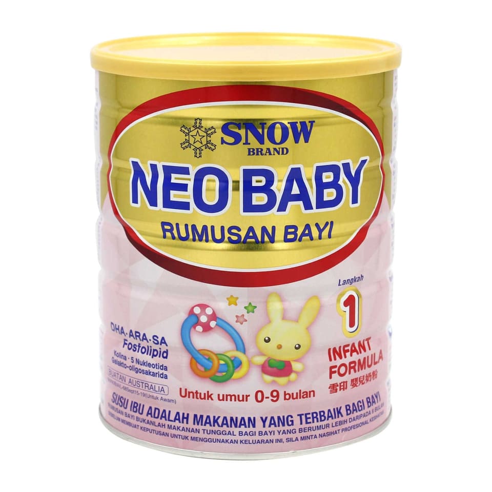 SNOW Neo Baby Infant Formula Step 1 (900g) Harga & Review / Ulasan