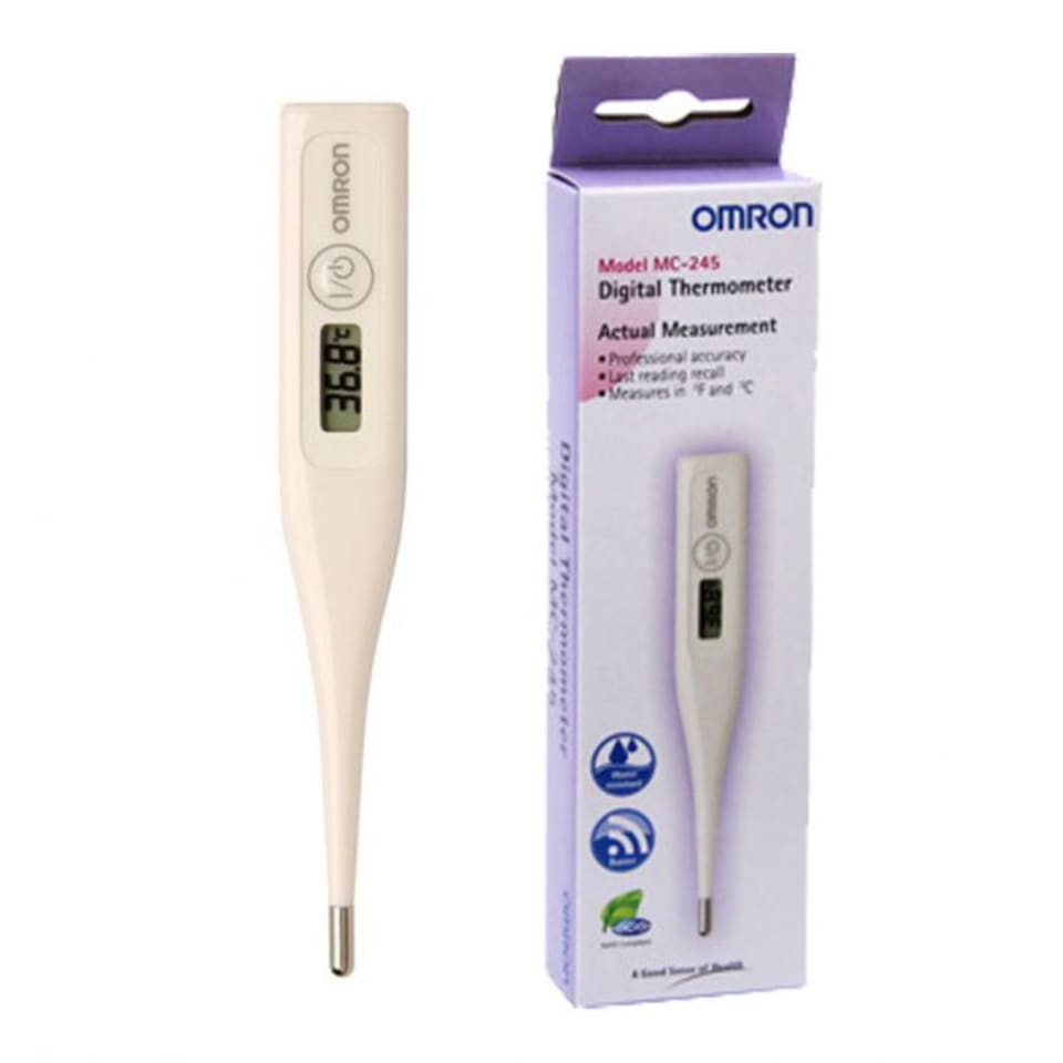 Omron Digital Thermometer (MC245) Harga & Review / Ulasan Terbaik di