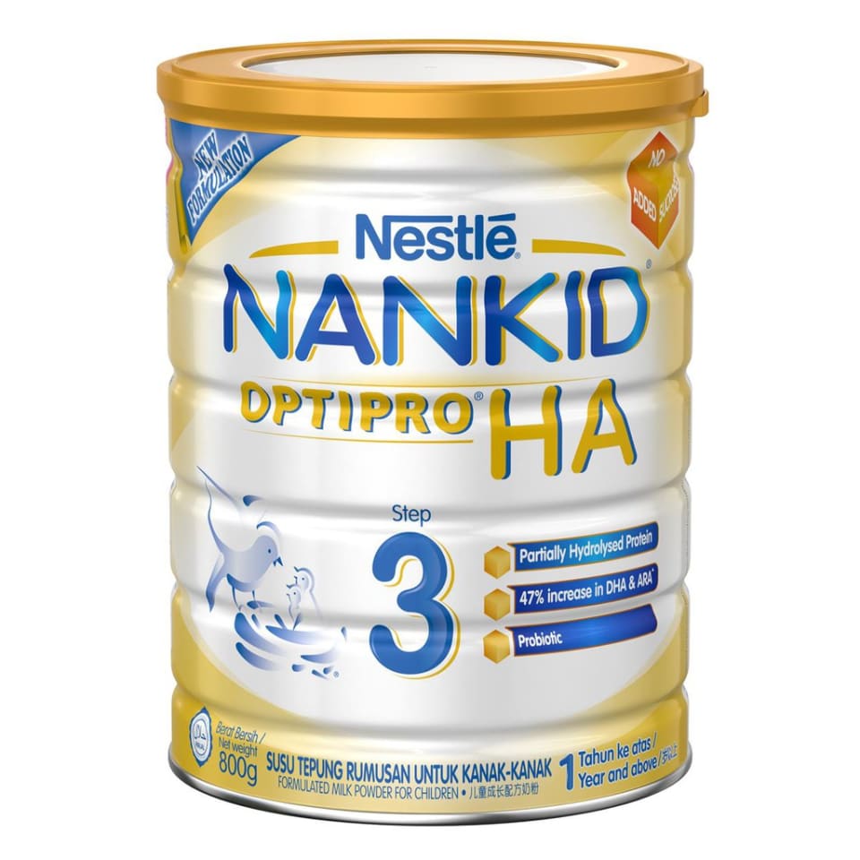 Nestle Nankid Optipro HA Stage 3 Hypoallergenic (800g x 5