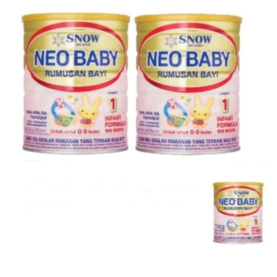 SNOW Neo Baby Infant Formula Step 1 (900g) Harga & Review / Ulasan