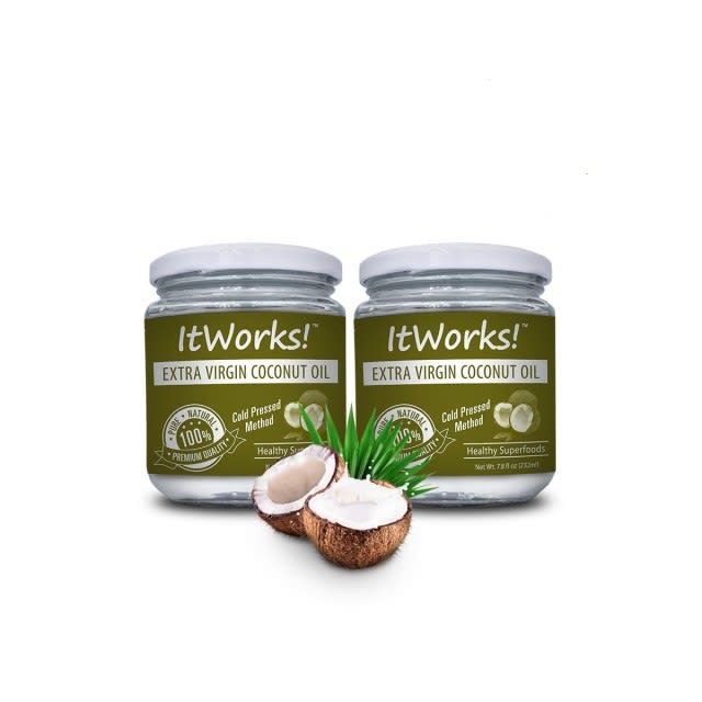 ItWorks! Extra Virgin Coconut Oil 232ml Harga & Review / Ulasan Terbaik